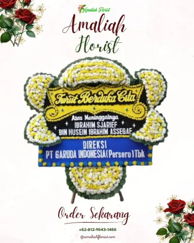 Papan Bunga Duka di Babakan